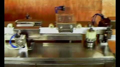 Video for suppository filling sealing machine