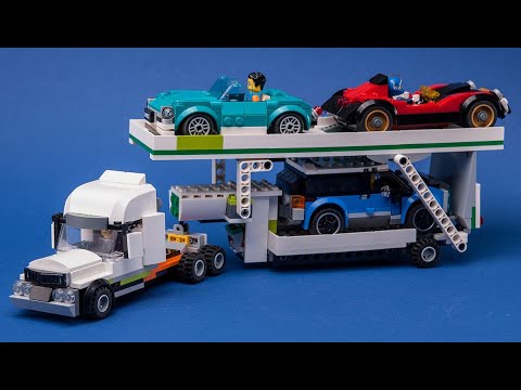 LEGO City 60305 set showcase & alternative moc SEMI TRUCK - YouTube