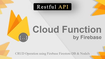 Building a RESTful API with Cloud Functions and Firestore - CRUD OPERATTIONS For Beginners
