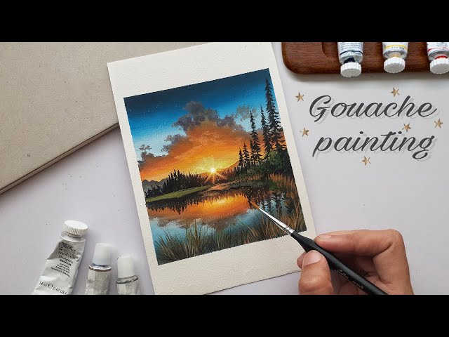TRAVEL INSPIRED GOUACHE PAINTING. A road trip is the perfect dose of…, by  Menorah Stationery