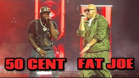 50 CENT Brings Out FAT JOE Live On Stage In BROOKLYN The FINAL LAP TOUR