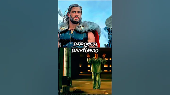 Thor vs sentry #vsedit #edit #mcu #thor #sentry #marvel #comics #thunderbolts