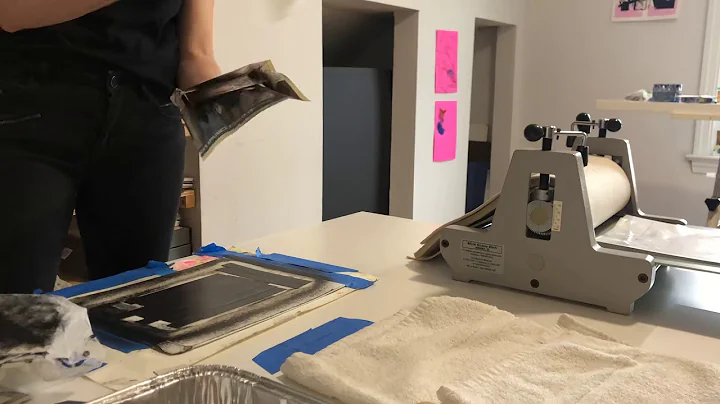 Sarah Royer - Printing Solar-plates