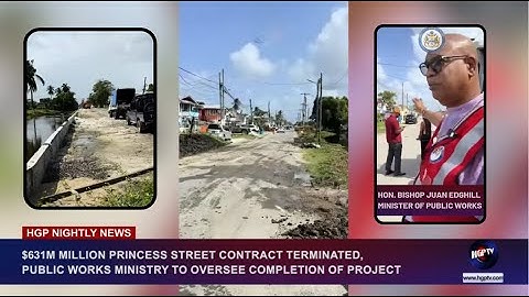 $631M PRINCESS STREET CONTRACT TERMINATED, PUBLIC WORKS MINISTRY TO COMPLETE PROJECT