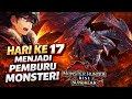 Hari ke-17 Jadi Hunter! Lawan Crimson Glow Valstrax yang Super Cepat! | Monster Hunter Rise Sunbreak