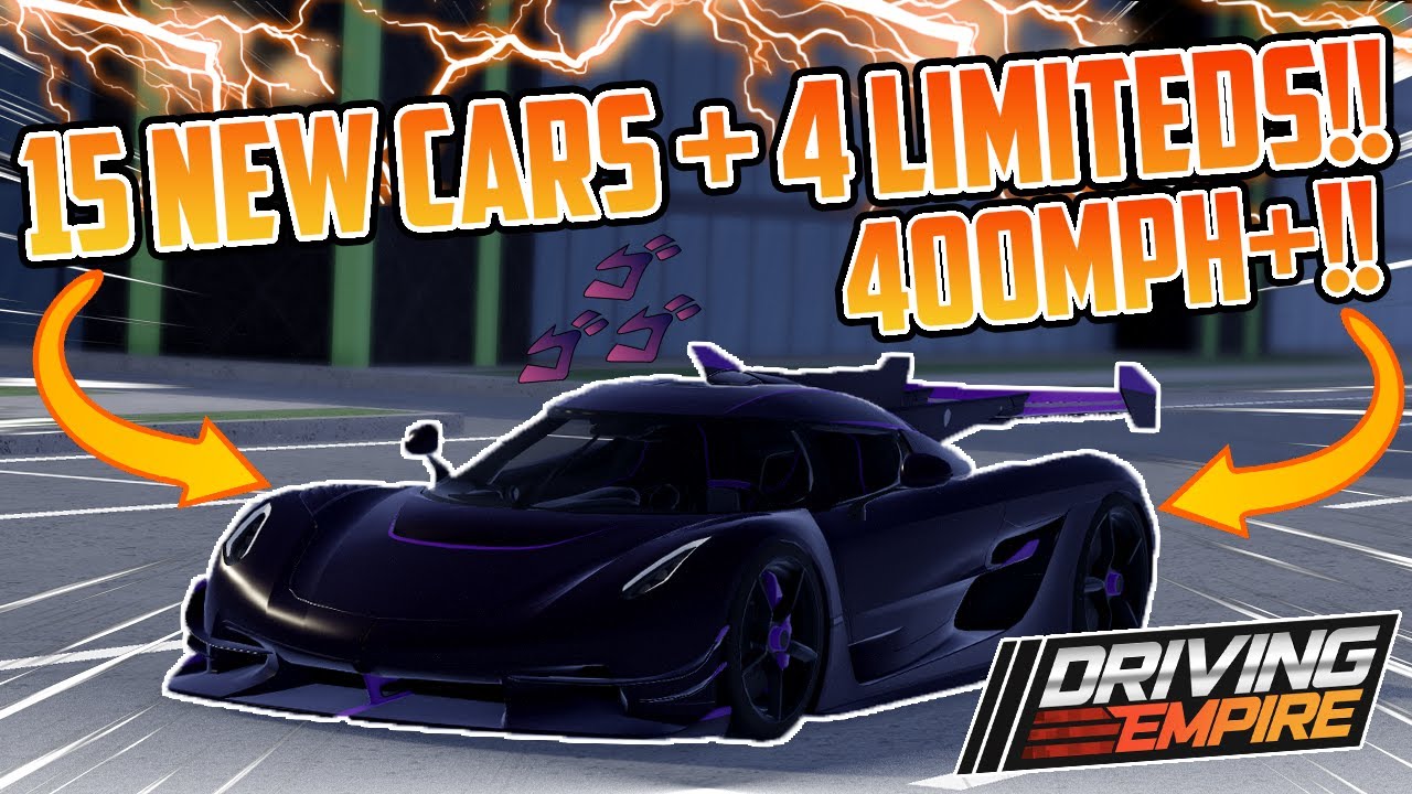 15 NEW CARS + 4 NEW LIMITEDS!! (New FASTEST Car In DE!!) Driving