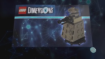 Lego Dimensions Cyberman Instructions - Dalek Fire n Ride Dalek Silver Shooter Dalek