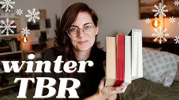 ❄️ my WINTER TBR - cold & cozy books to read - BOOKMAS DAY THIRTEEN
