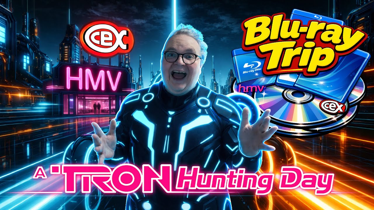 A TRON Blu-ray Hunting Trip to MAIDSTONE!