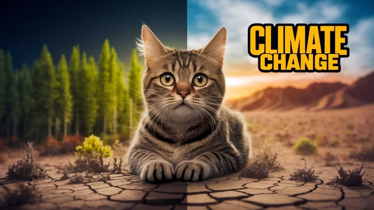 How U.S. Climate Changes Influence Cat Behavior!😿🐈‍⬛