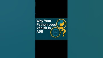 Your Python Logs BURIED Deep in ADB Logcat? Fix This Way