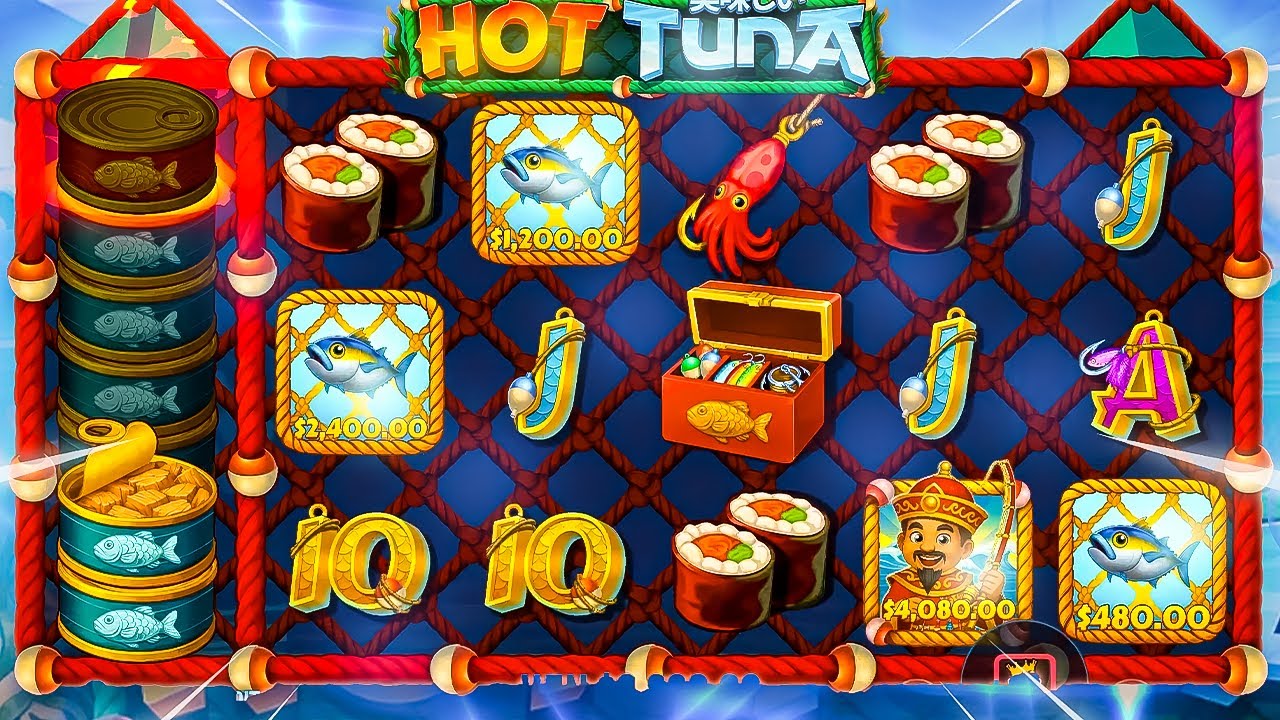 NEW HOT TUNA SLOT DROPPED ME A $6,000 FISH?!