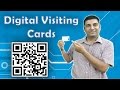 How to use QR code to make Business cards? Hindi