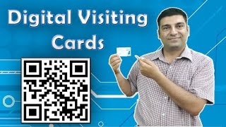 How to use QR code to make Business cards? Hindi screenshot 3