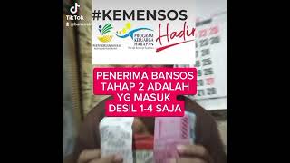 Bansos Pkh Hanya Untuk Desil 14 Saja kemensos bansos desil pkh bpnt semuaorang fyp update