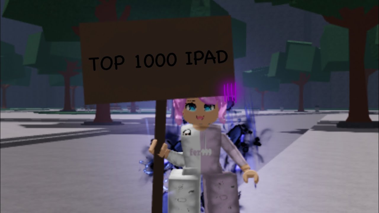 So Top 1000 for IPAD Pro…? | the strongest battlegrounds 