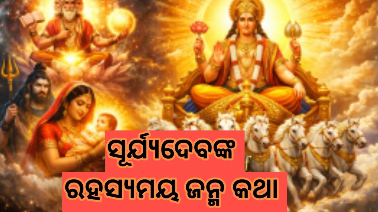 Surya debanka rahasyamaya janma katha,(ସୂର୍ଯ୍ୟଦେବଙ୍କ ରହସ୍ୟମୟ ଜନ୍ମ କଥା |ବେଦରେ ଲୁଚିଥିବା ଆଦିତ୍ୟର ରହସ୍ୟ)
