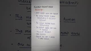 Qualitative Research Methods - Advantages.#sociology #researchmethods