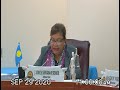 4th Day, 16th Special Session, September 29, 2020