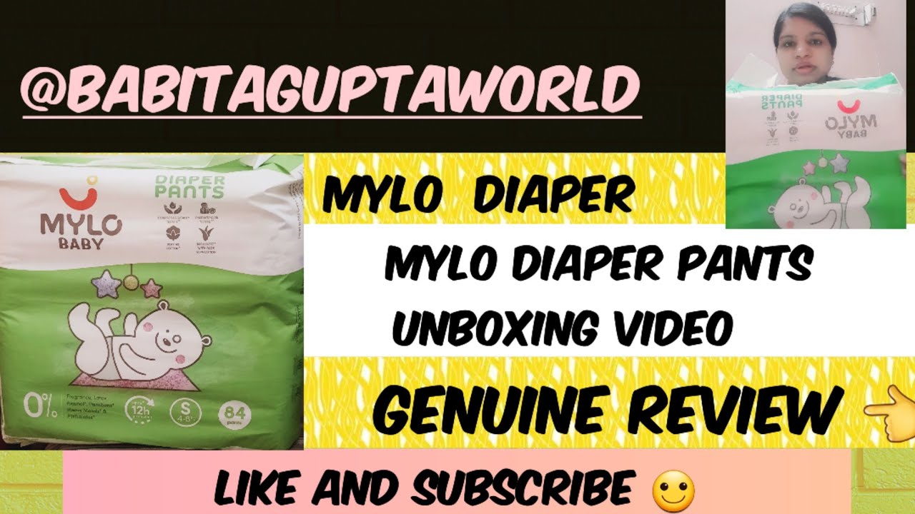 Mylo diaper pants unboxing | Mylo diaper pants review | Mylo diaper review 