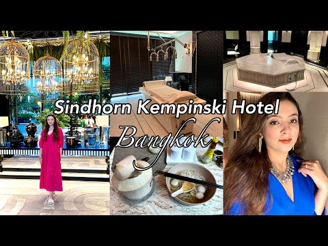 Sindhorn Kempinski Hotel Bangkok (my experience & full tour) ✨