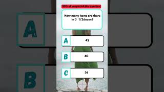 How Many Items Are There In Bm3 Frac12 Dozen