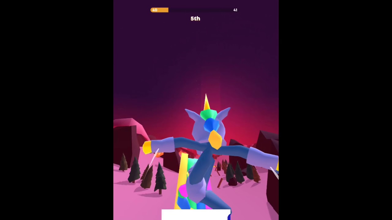 Playing stickman snow ride!