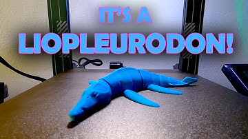 Liopleurodon - 3D Print Timelapse