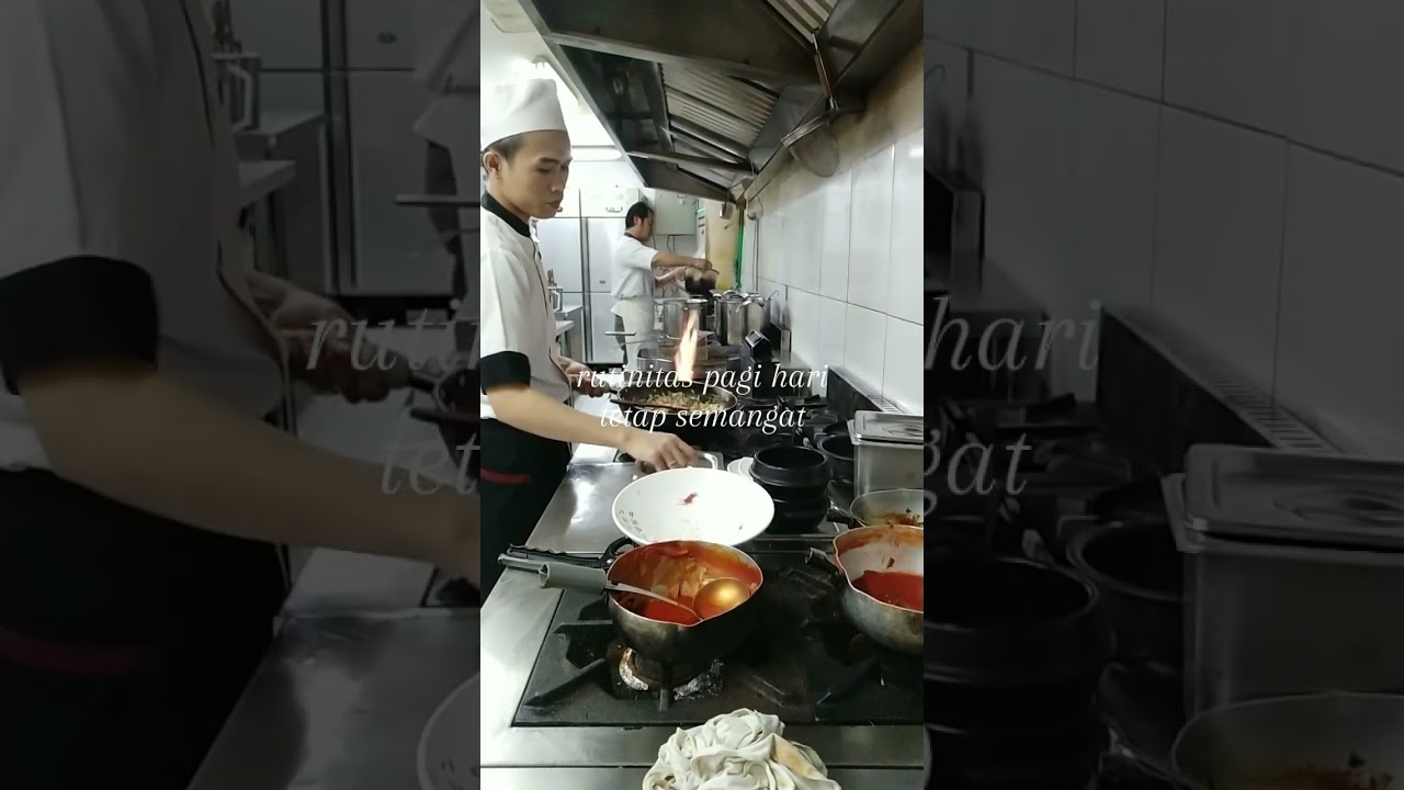 Dunia restoran ( rutinitas di pagi hari )