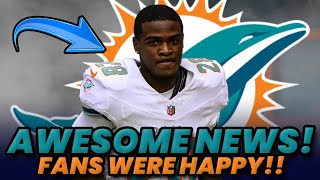 🐬💣 [WONDERFUL NEWS!!!] FANS WERE SHOCKED!! IT HAS BEEN RELEASED!! WAS IT GOOD!! MIAMI DOLPHINS NEWS!