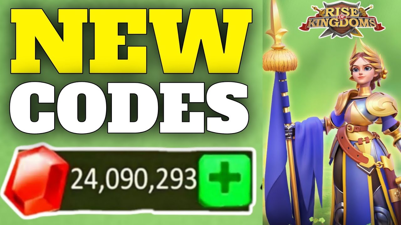 LATEST RISE OF KINGDOMS CODES 2023 RISE OF KINGDOMS REDEEM CODES 2023