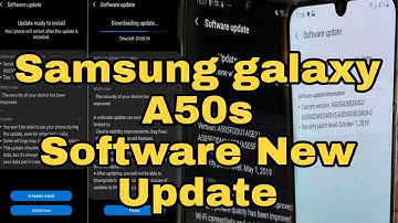 Samsung Galaxy A50s Android 11 Update