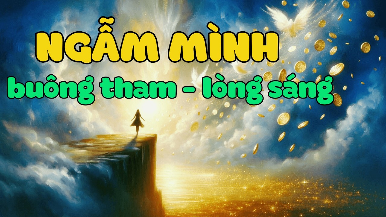 🎧NGẪM MÌNH: Buông Tham Lòng Sáng - Nghe Để An Nhiên Tự Tại Giữa Dòng Đời Phù Vân- Nhạc Tịnh Tâm