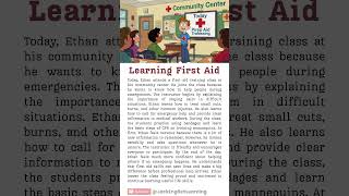 Learning First Aid | ฝึกอ่านภาษาอังกฤษ | Easy English Listening & Shadowing