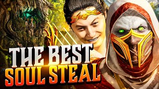 Most INSANE Soul Steal BRUTALITY COMBO! | Mortal kombat 1 (Hunting Ermac Mains!)