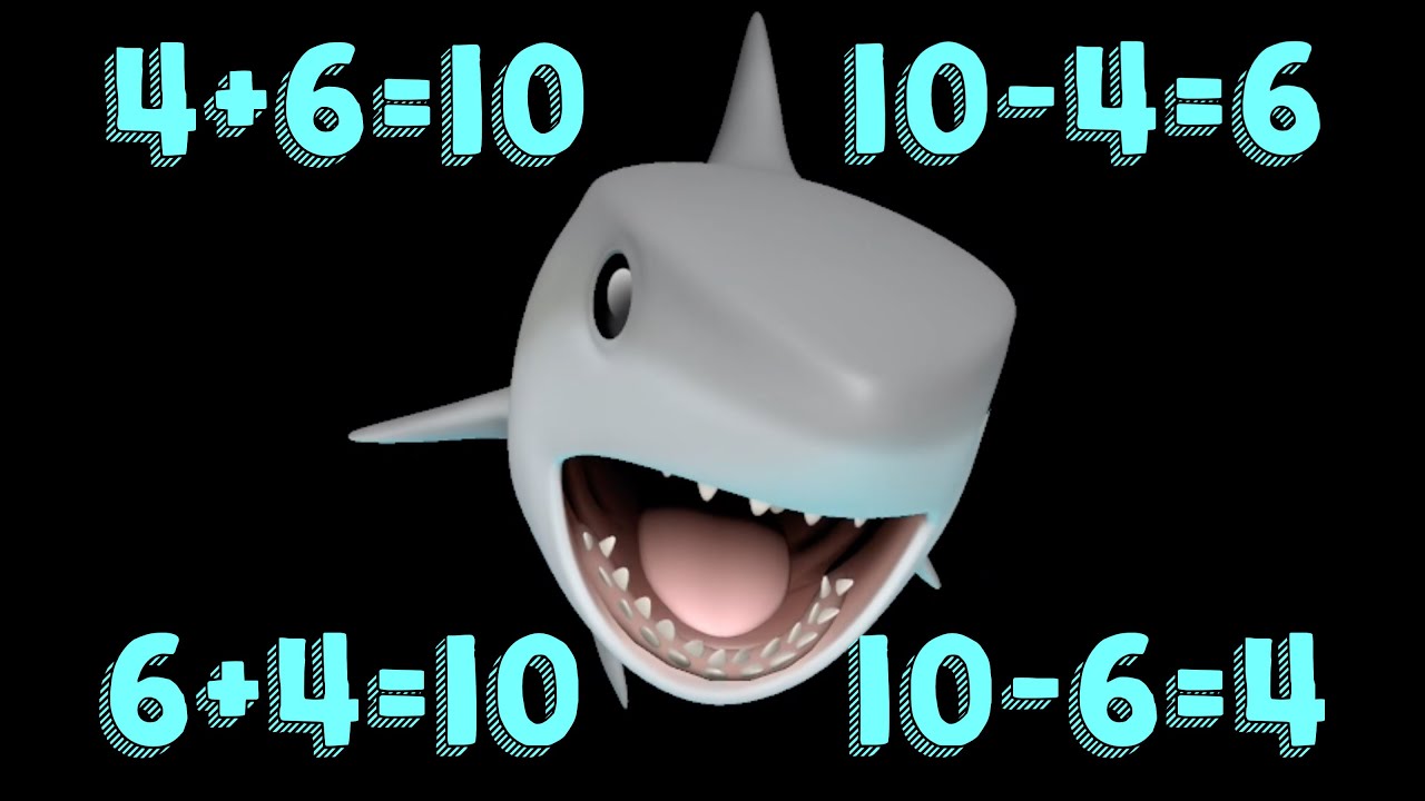 Fact Family 10, 6, 4 - YouTube