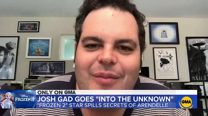 Funny Josh Gad goes out of the script "Hello, Samantha?!" I don't even know whos Samantha :)