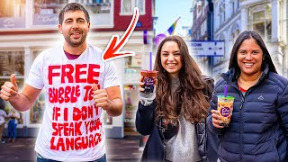 FREE Bubble Tea if I don't Speak Their Language | Episode 2