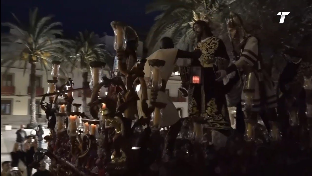 Hdad. del Prendimiento por la Plaza de San Pedro - Huelva, Miércoles Santo 2025