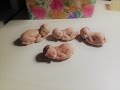 DIY Polymer Clay Miniature Baby From A Mold