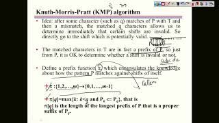 KMP String Matching