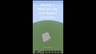 Day 1 #minecraft #hypixel  #series screenshot 5