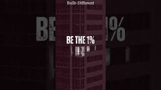 Be that 1️⃣% #youvsyou #discipline #builtdifferent #fyp