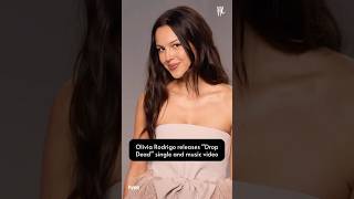 Olivia Rodrigo has dropped her single “Drop Dead” along with its music video.💿(🎥: Getty Images)