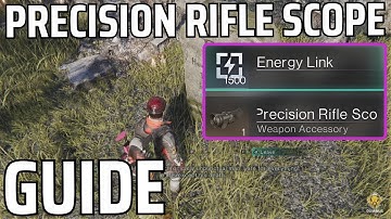 Once Human Precision Rifle Scope Weapon Accessory