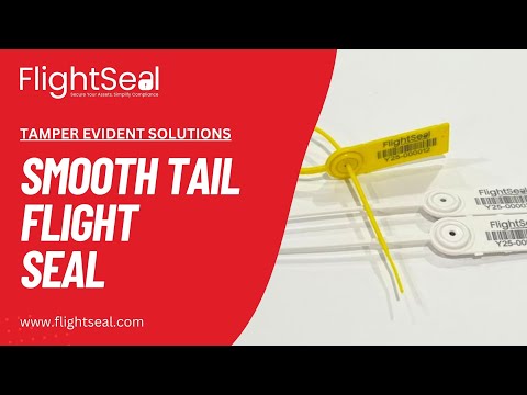 Video thumbnail for Smooth Tail Seal | Fast, Adjustable Tamper-Evident Security for Aviation Operations | FlightSeal