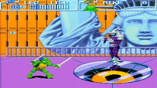 Teenage Mutant Ninja Turtles IV: Turtles in Time *Longplay* [SNES]