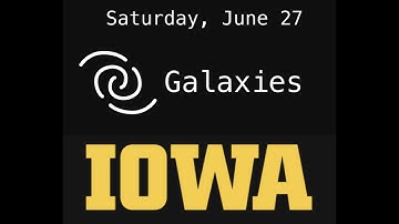 Galaxies: June 2020 Virtual Public Astronomy & Observing Nights