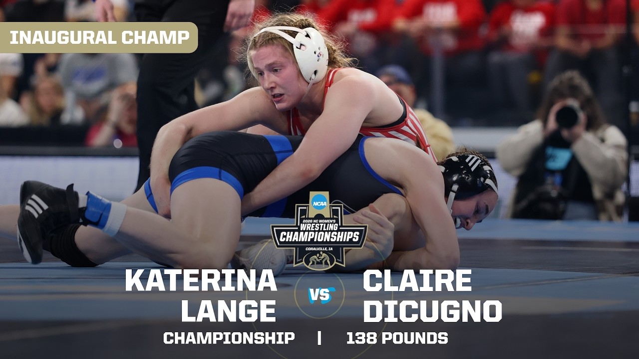 Katerina Lange vs. Claire DiCugno: 2026 NCAA women's wrestling championships (138 lbs.)