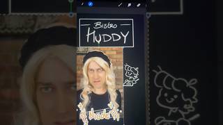 Bistro Huddy in my style ✨ Nicole !!! #bistrohuddy #fanart Bistro Huddy in my style ✨ Nicole !!! #bistrohuddy #fanart